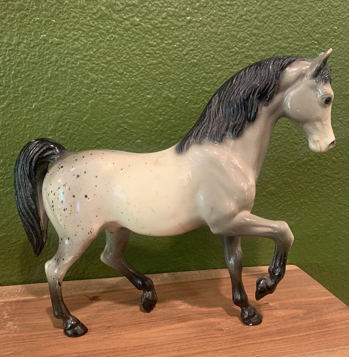 Vintage BREYER Glossy Fleck Arabian Stallion Appaloosa Horse #37 1959-1962 1968