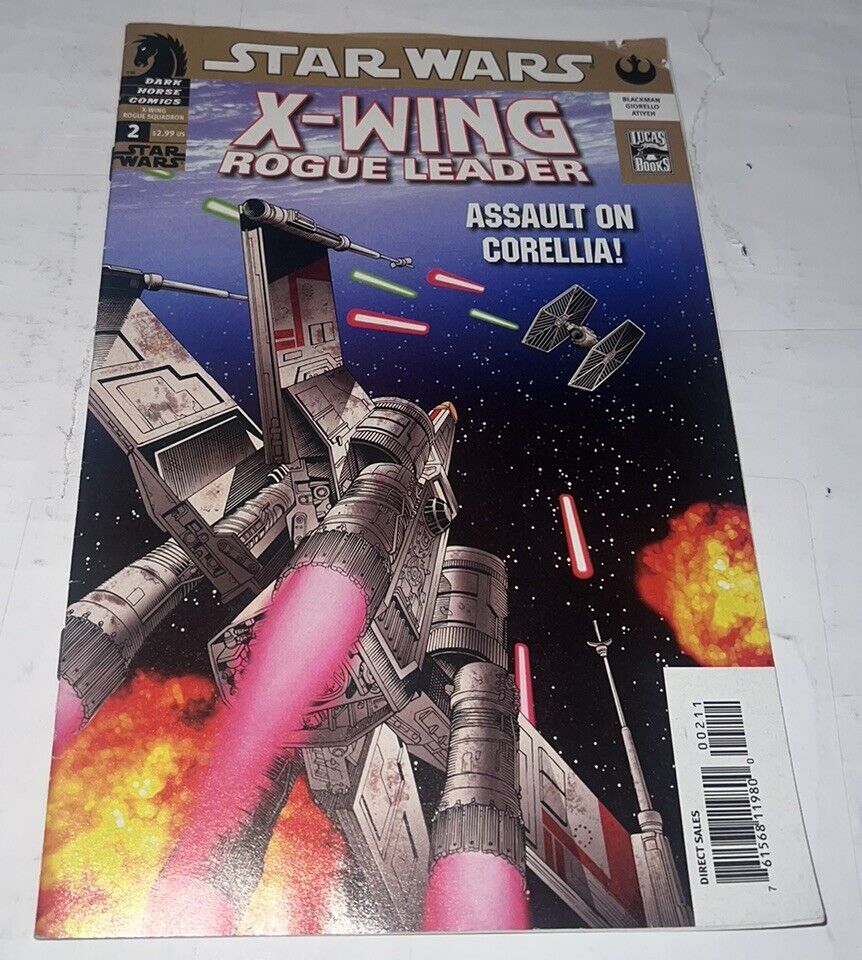 Dark Horse Comics Star Wars Comic Book #2 X-Wing Rogue Leader 2005