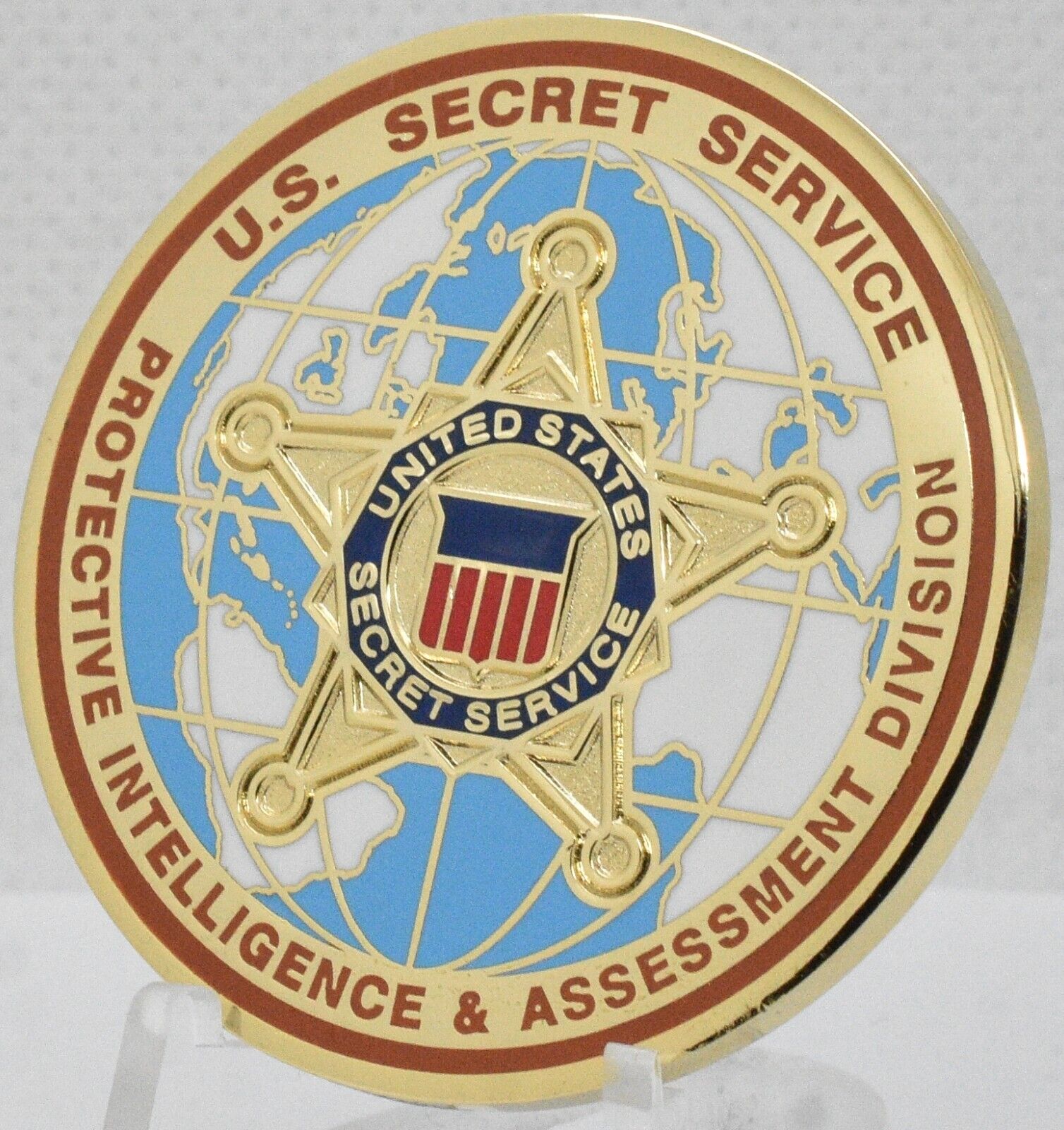 Secret Service Protective Intelligence and Assessment Division Challenge Coin