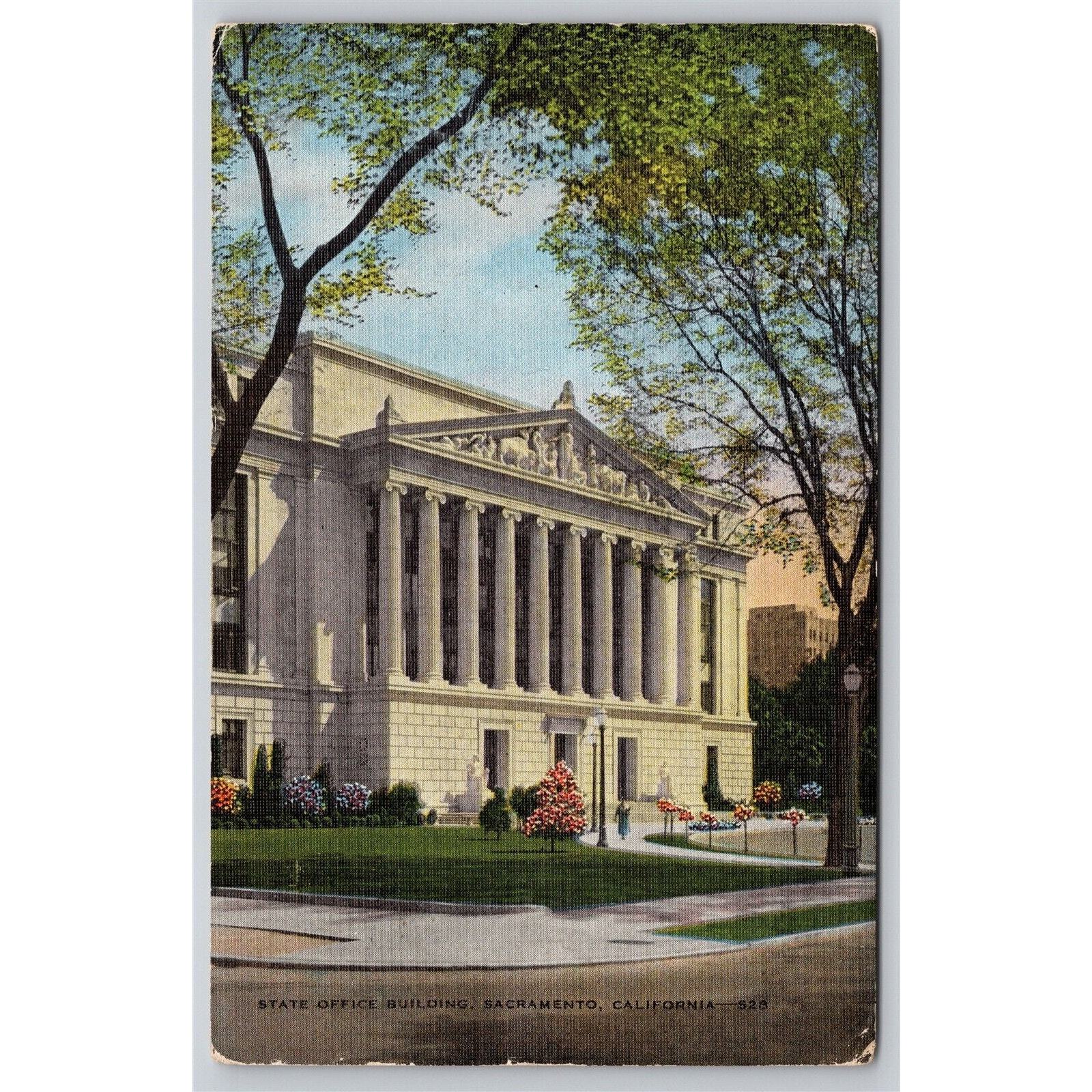 Postcard CA Sacramento State Office Building Capital Park