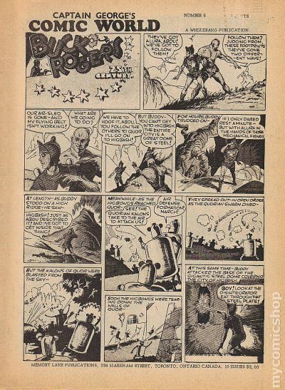 Captain George\'s Comic World #6 FN/VF 7.0 1968 Stock Image
