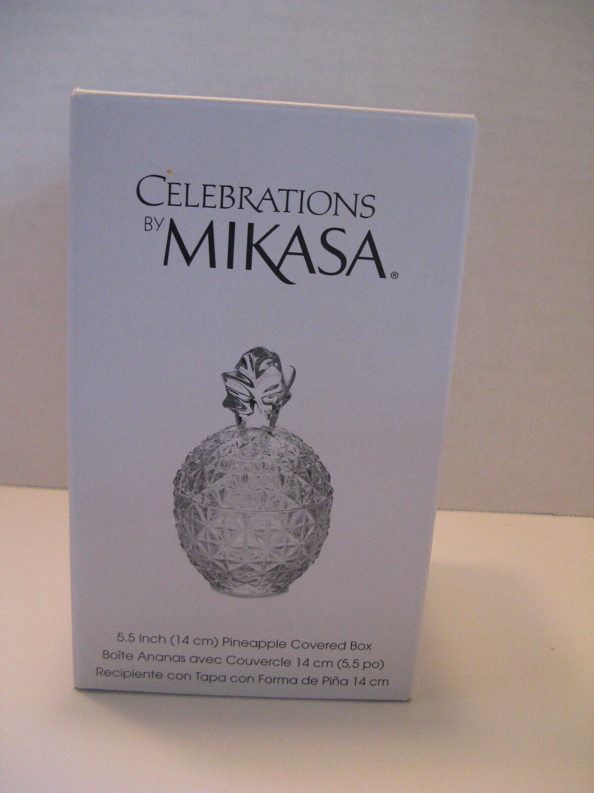 Celebrations Mikasa Crystal Pineapple Covered 5.5\