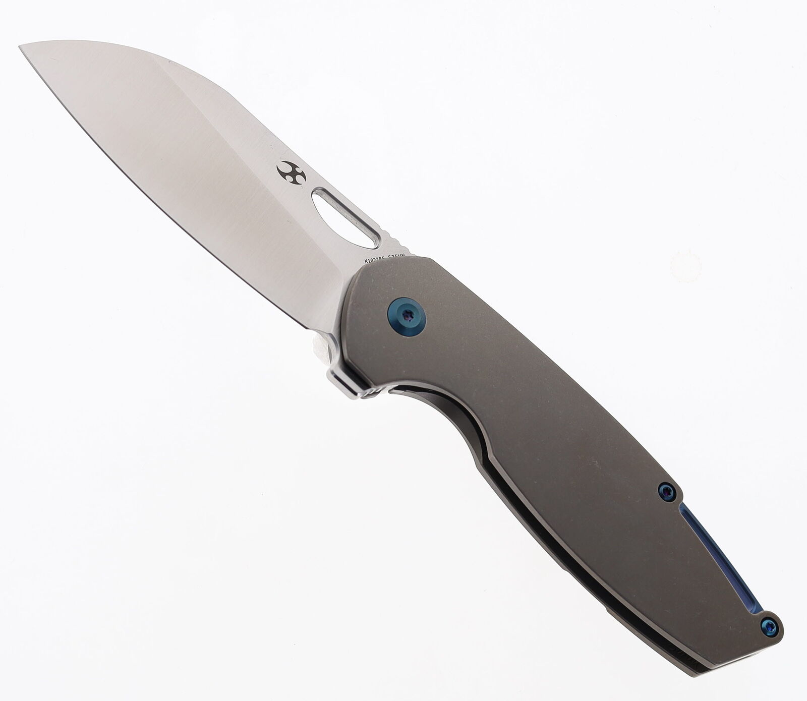 Kansept Model 6 Folding Knife SW Bronze Ti Handle S35VN Plain Edge Satin K1022B5
