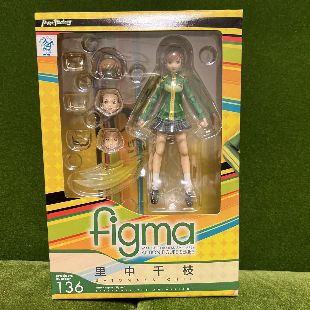FIGMA Chie Satonaka Action Figure Persona 4 136 Max Factory Toy Japan Import