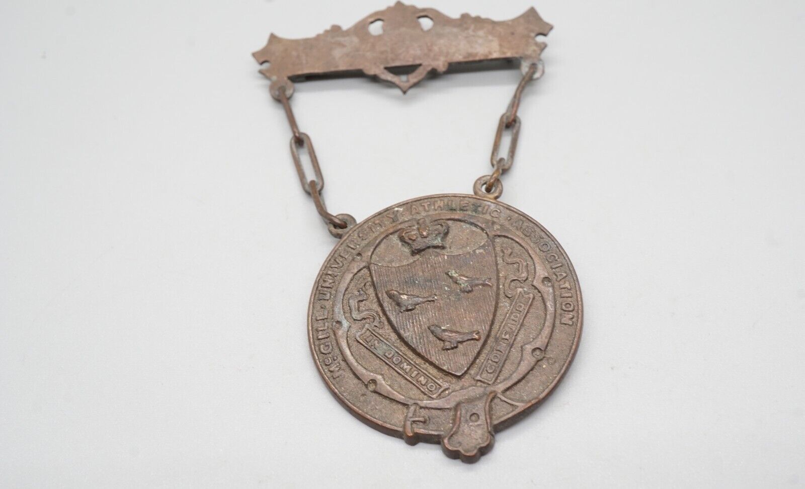 Antique 1880s-1900s McGill University Athletic Association Medal