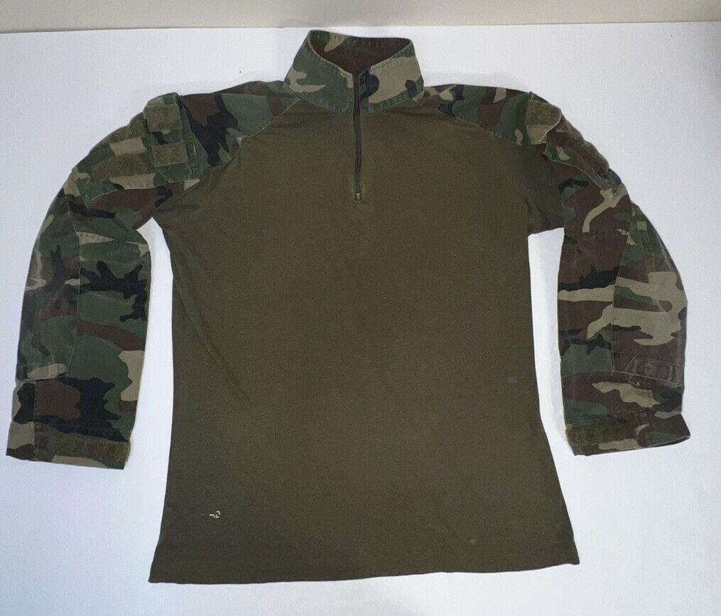 Crye Precision Combat Shirt, M81 Woodland Camouflage