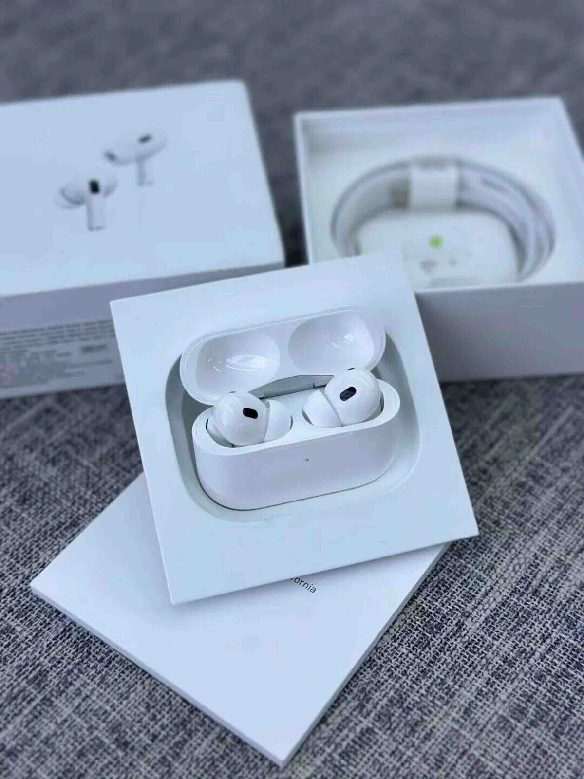 New Apple AirPods Pro 2nd Generation Wireless Earbuds with MagSafe Charging Case