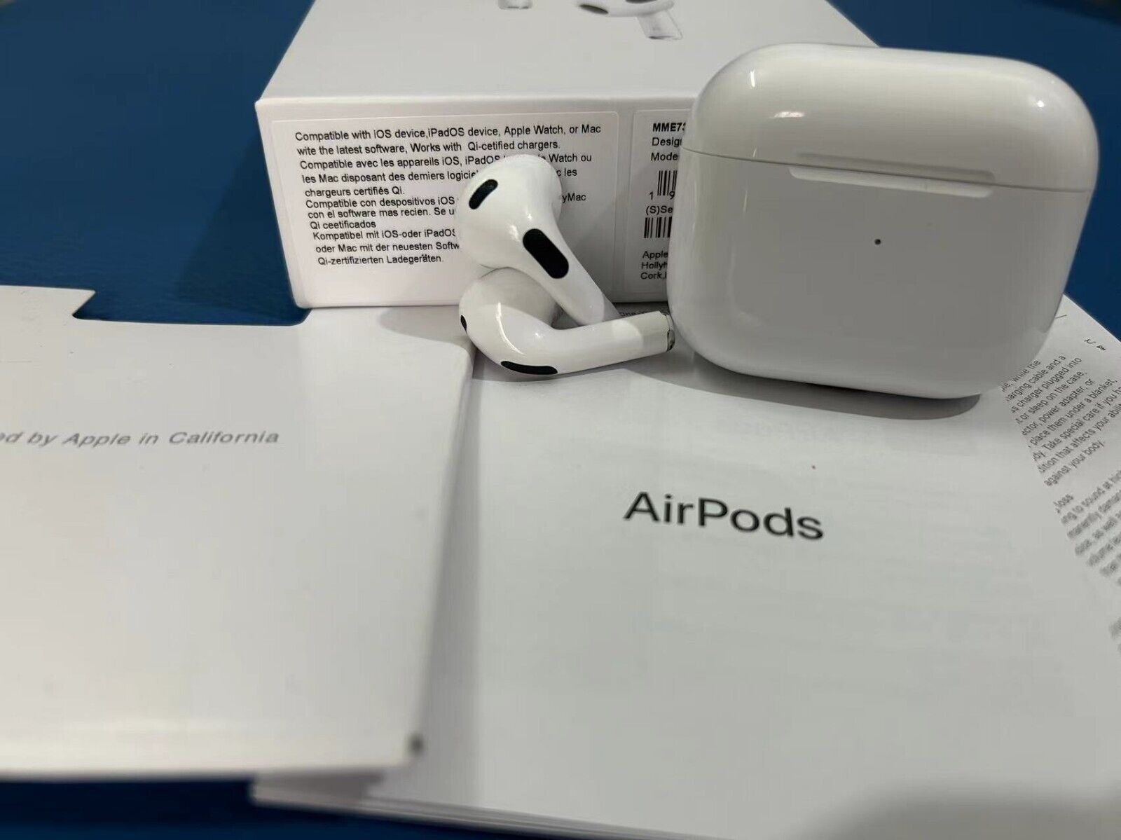 AirPods 3rd Generation Bluetooth Earbuds With MagSafe Charging case -White