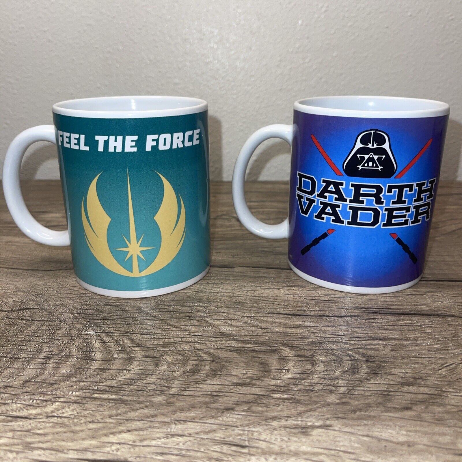 Star Wars Mug Pair Set Of 2 Galerie Lucasfilms Darth Vader Jedi