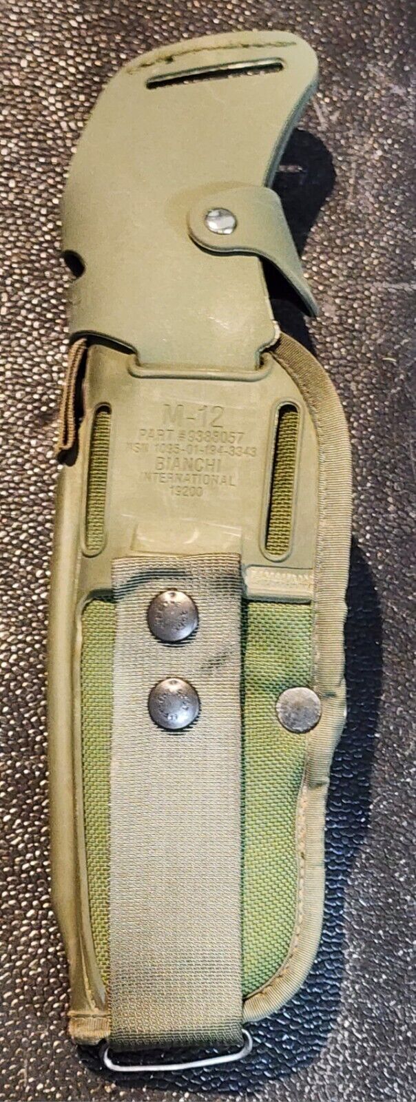 Bianchi M12 Holster USA Vintage US Army Military Issue