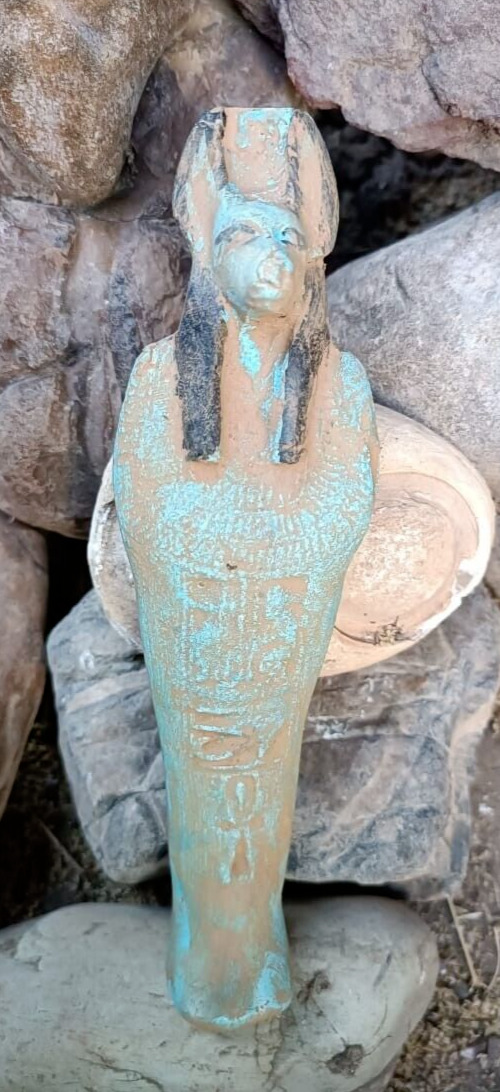 Rare Antiquities Anubis statue Ancient Egyptian Antiques god afterlife Egypt Bc