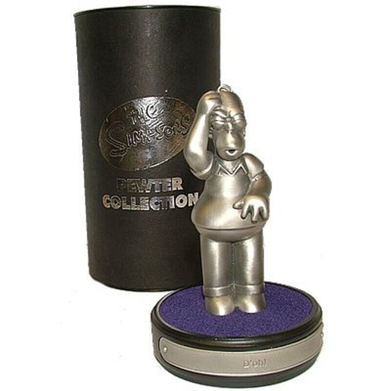 D'oh Homerisms Homer Simpson Pewter Statue Vintage from 2000 LOWEST PRICE eBay