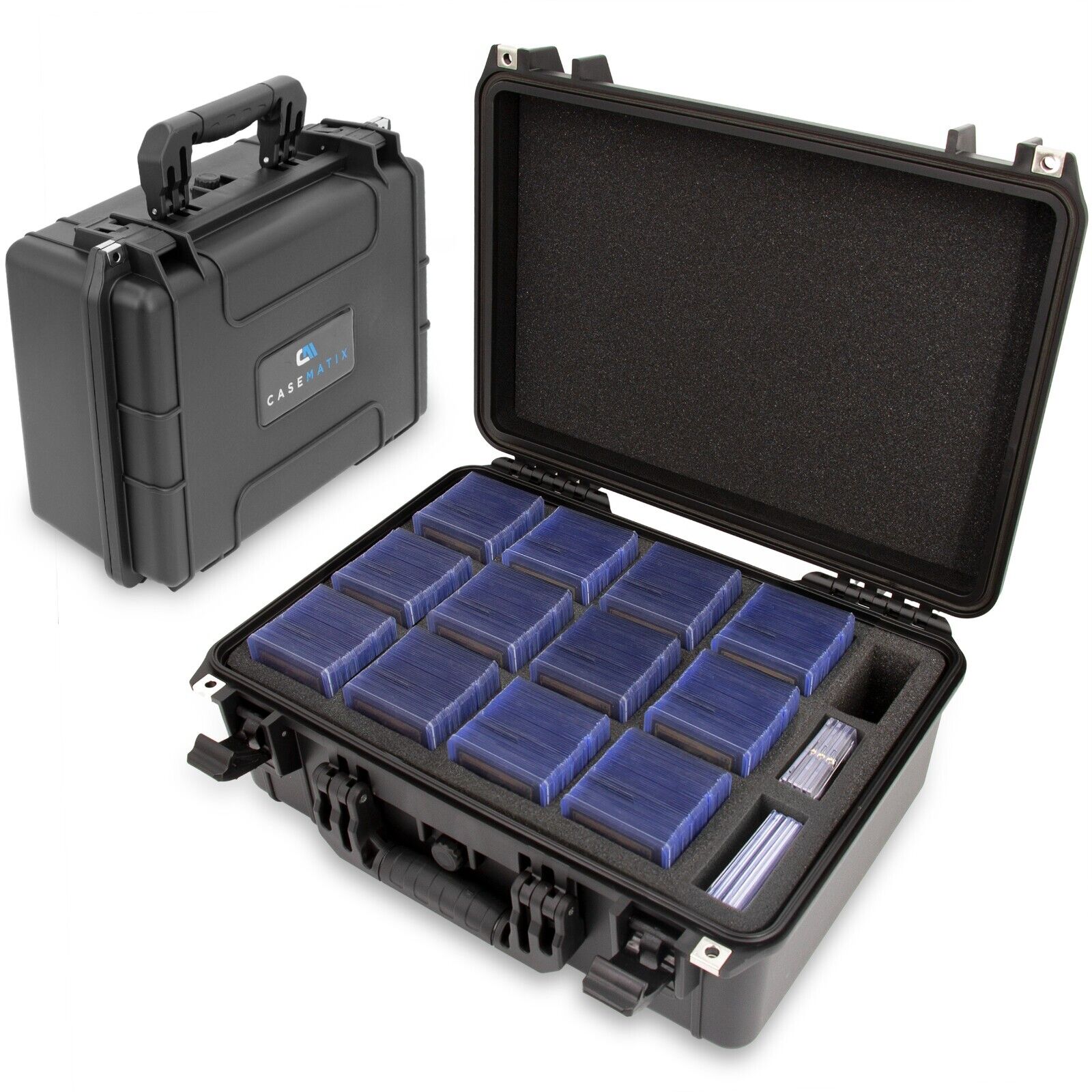 CM XL Waterproof Top Loader Card Case Fits Toploaders and One Touch Card Holders