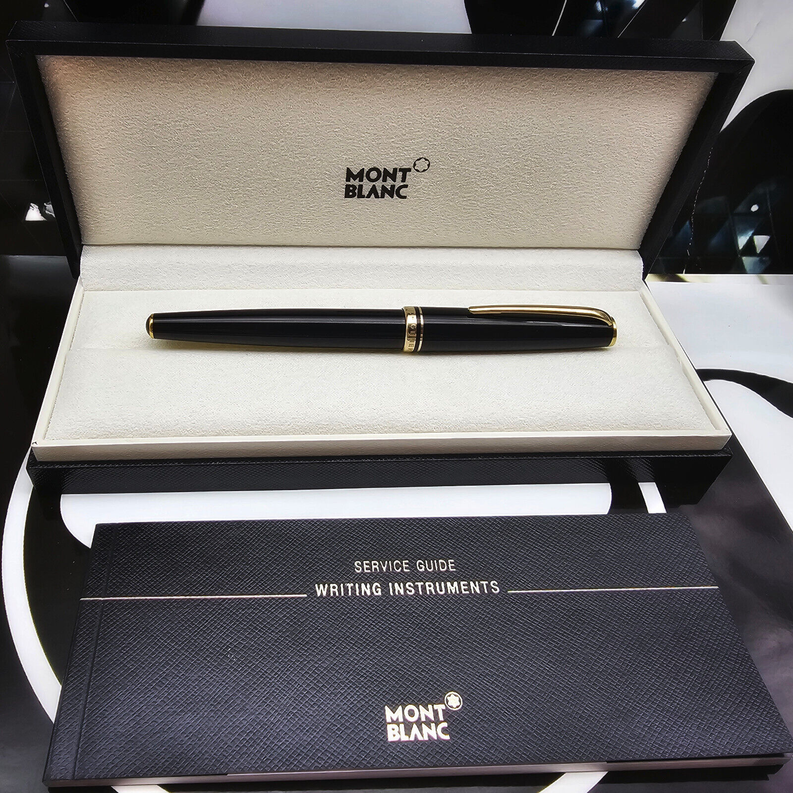 MONTBLANC Generation Collection Gold Trim Rollerball Pen ⚡NEW⚡