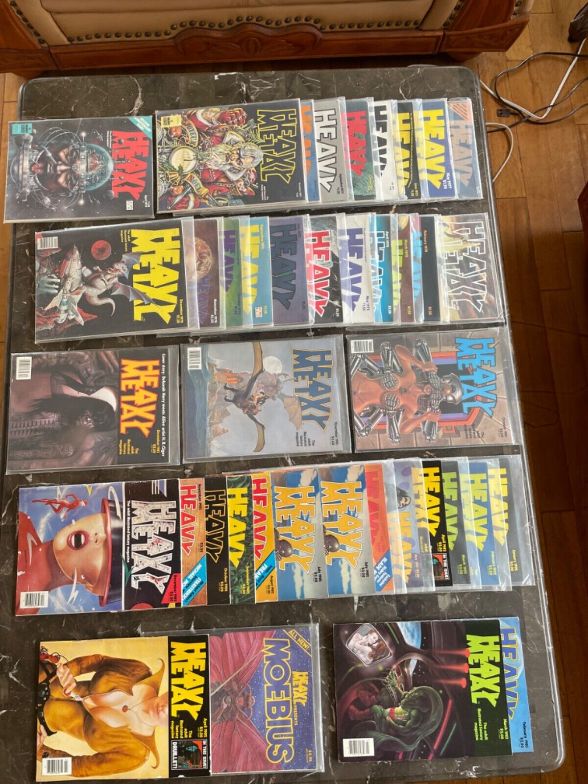heavy metal magazine collection lot