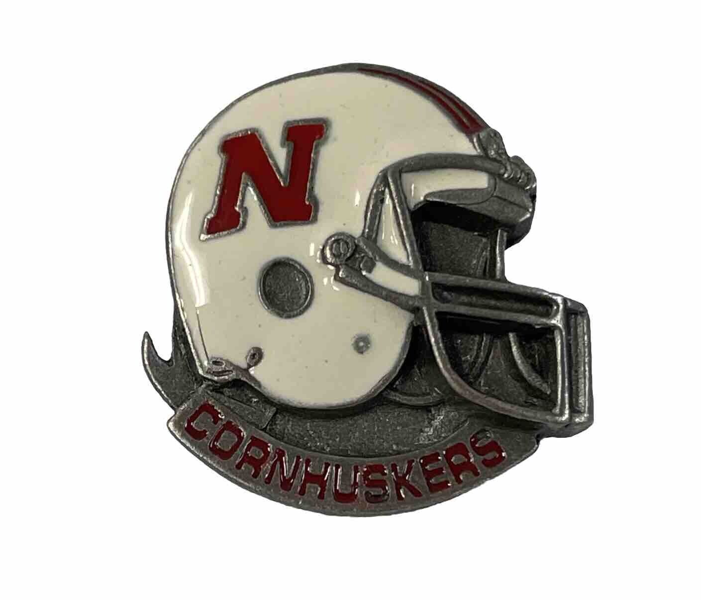 Vintage Nebraska cornhuskers Team Lapel Pin NCAA College Sports Team Logo.
