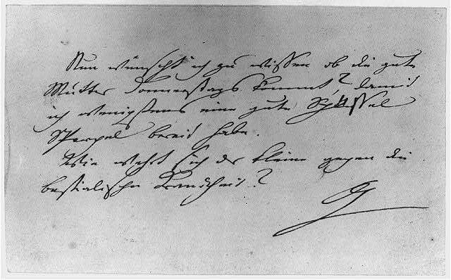 Photo:Goethe manuscripts 1