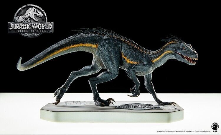 W-DRAGON Velociraptor Indominus Rex Dinosaur Statue Model Display IN STOCK