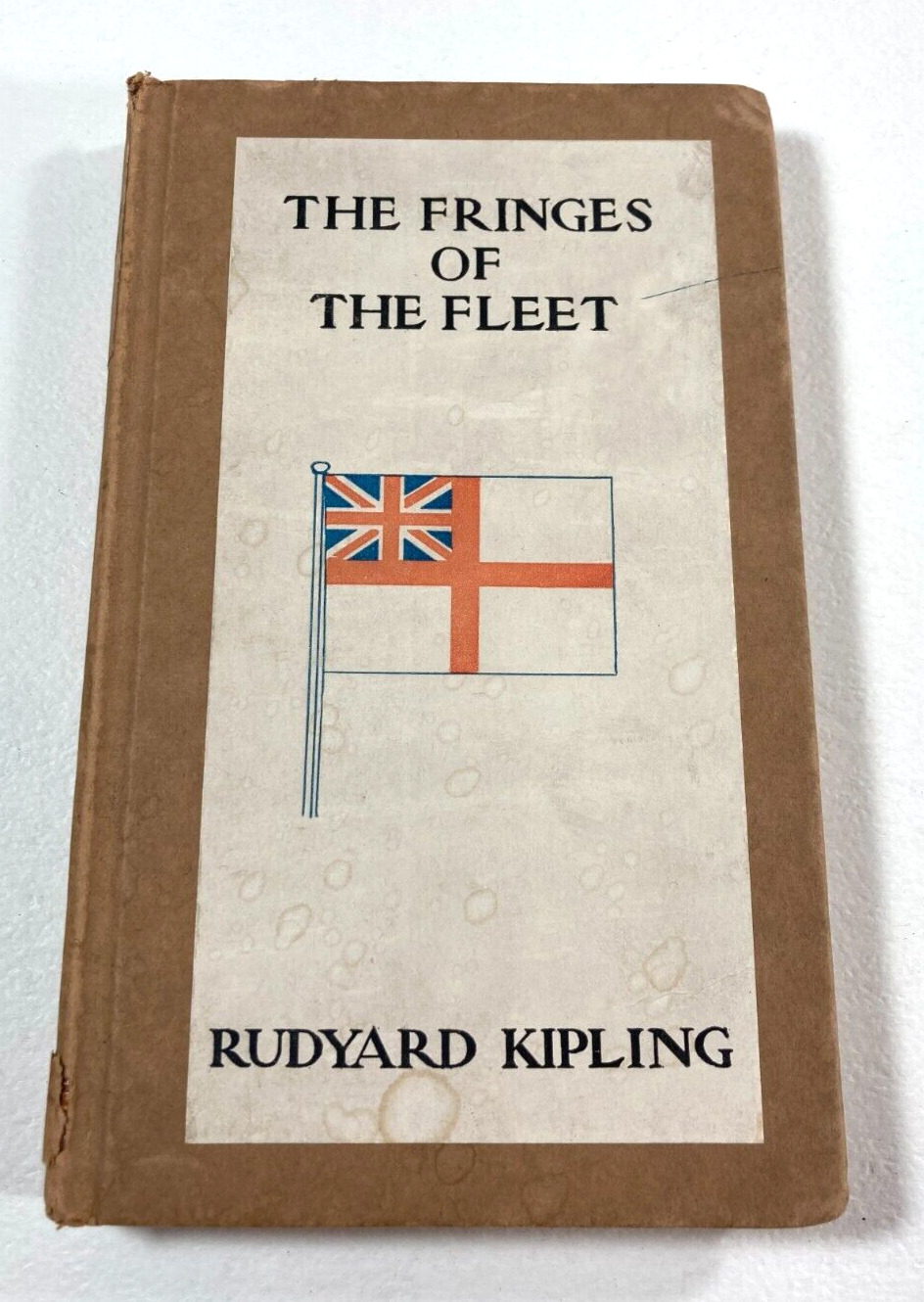 The Fringes of the Fleet by Rudyard Kipling Hardcover 1st American Edition Book