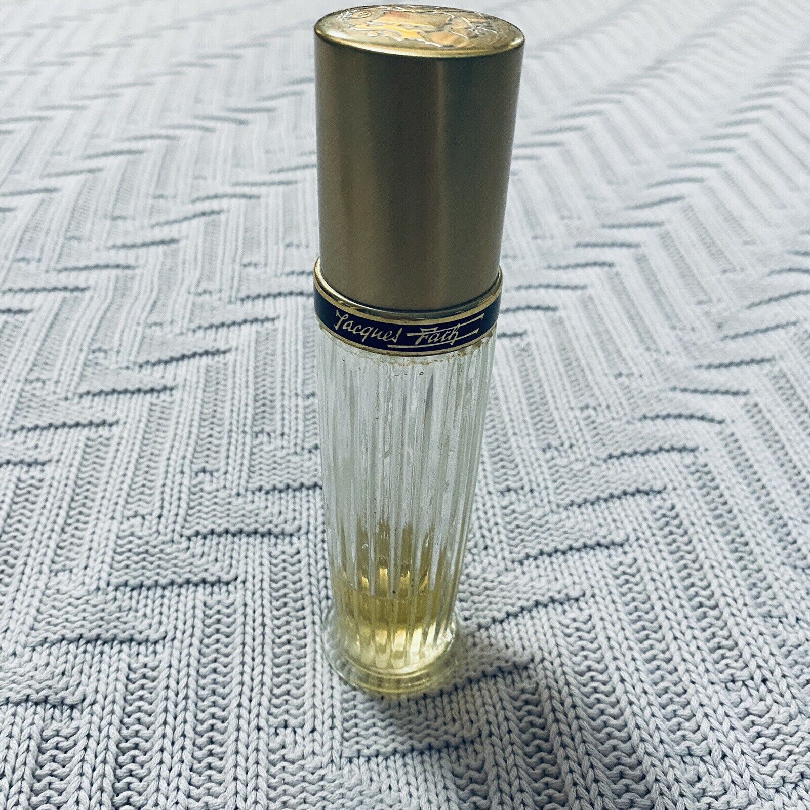Vintage Jacques Fath Perfume Faith’s Love Spray Cologne Bottle