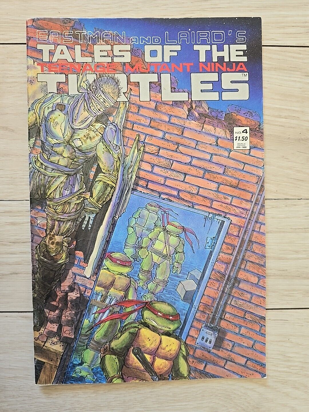 Tales of the Teenage Mutant Ninja Turtles #4 NM- (1988 Mirage Studios)