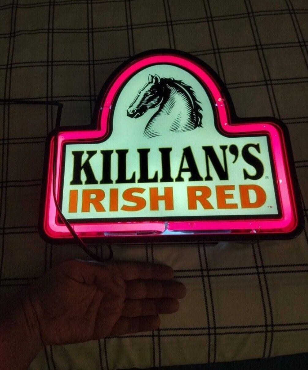 Vintage killian\'s irish red bar sign