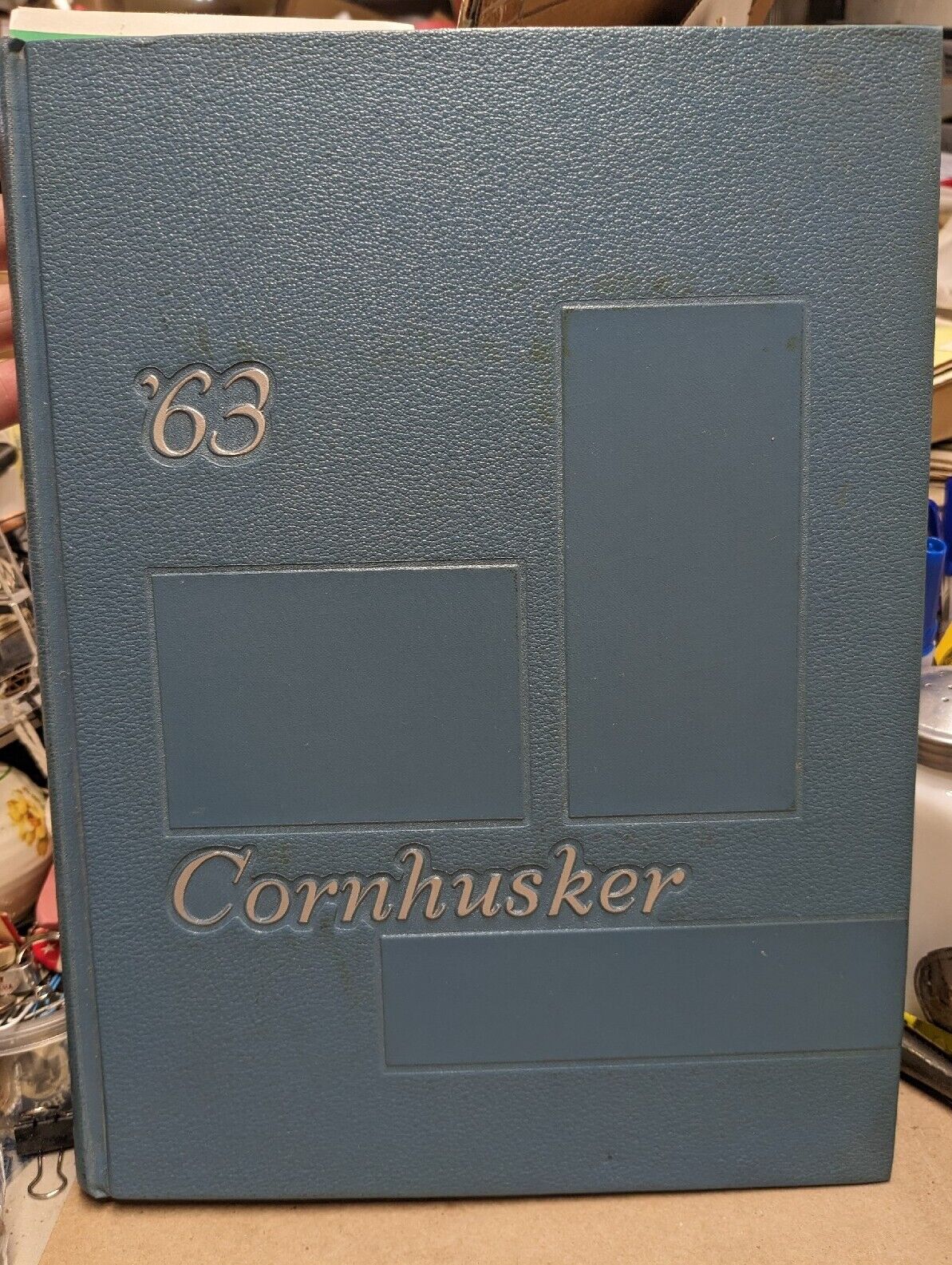 1963 University Of Nebraska Lincoln Cornhusker Yearbook 500 Pgs Devaney 1st Year