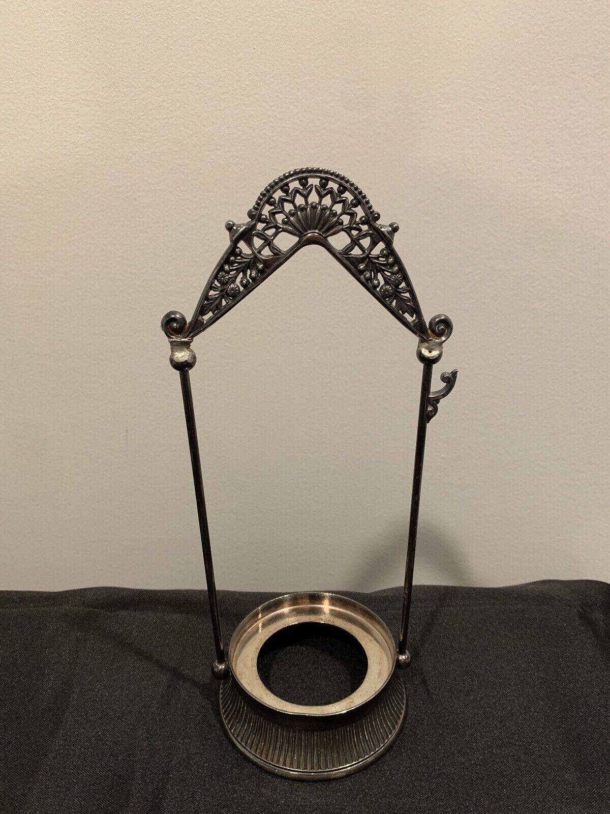 1890s  PICKLE CASTER Frame Only ROGERS SILVER PLATED