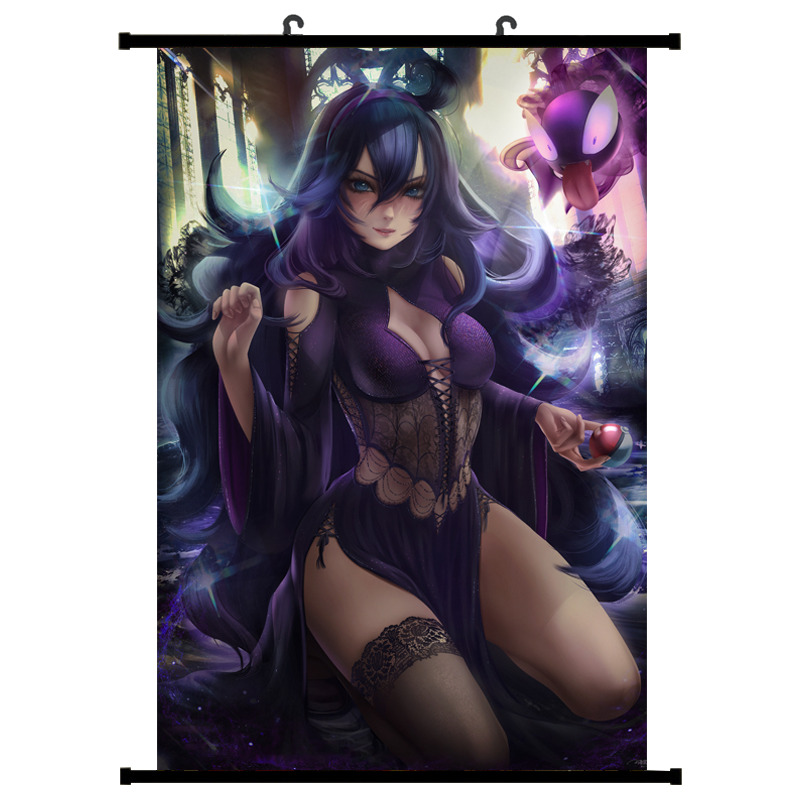 Anime Poster Game Role Hex Maniac Poster Wall Scroll HD Painting Decor 60x90cm