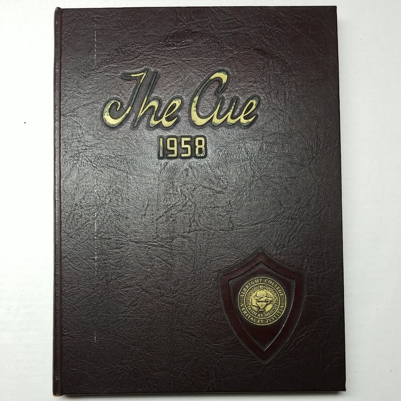 The Cue Yearbook 1958 ALBRIGHT COLLEGE PA Annual READING Pennsylvania