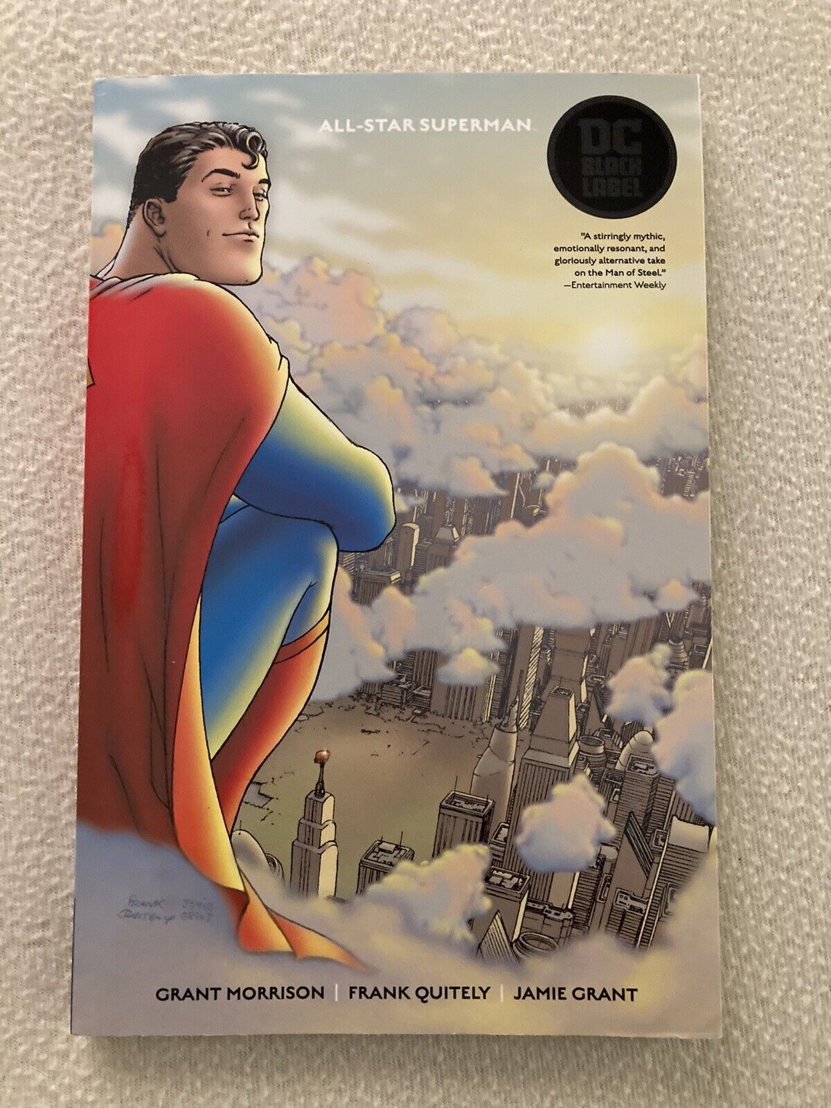 All-Star Superman TPB (DC Black Label) Grant Morrison 1st Printing 