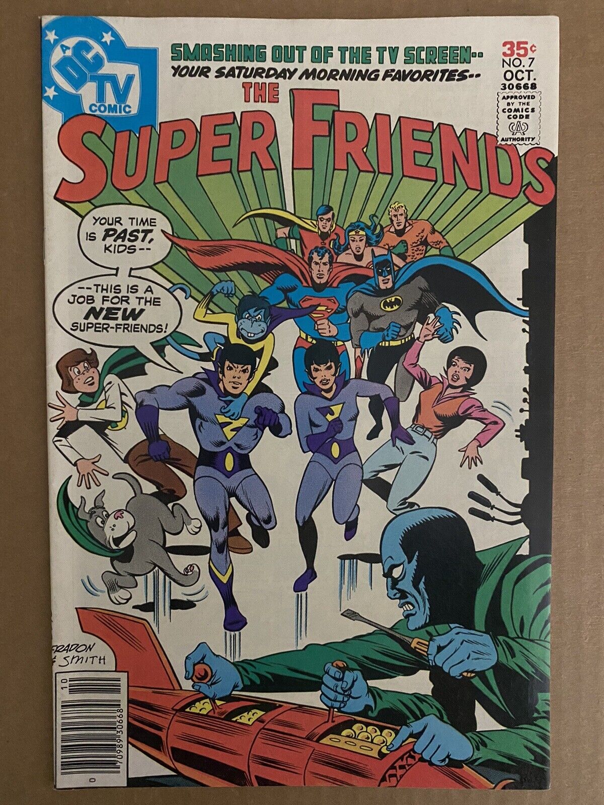 The Super Friends #7 1976 1977 DC First Series
