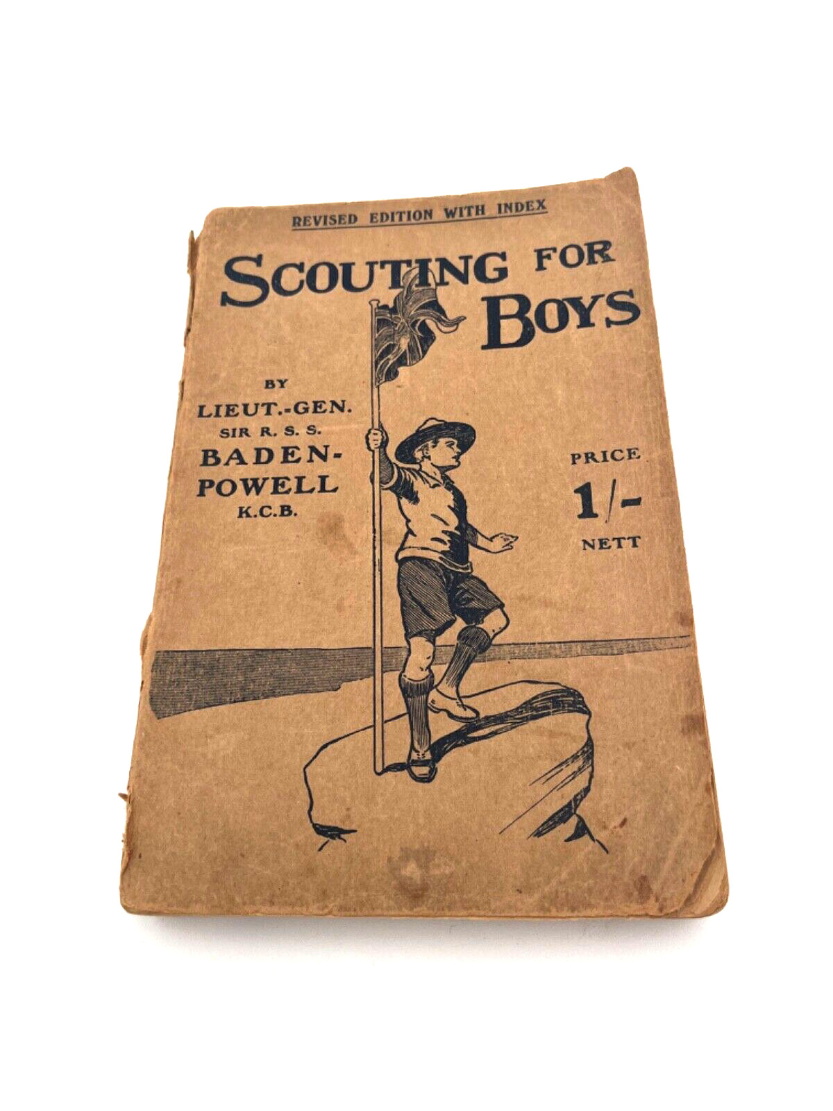 Extremely Rare Scouting for Boys Manual, the very first original 1908 edition