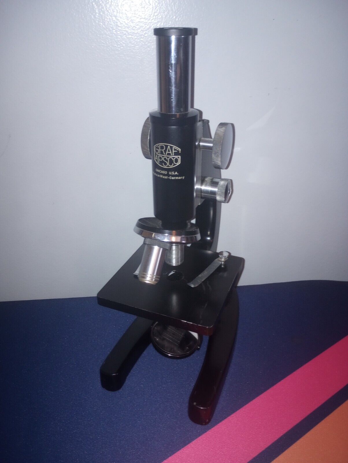 Graf Apsco Microscope Science West Germany 6016233 - Lot B
