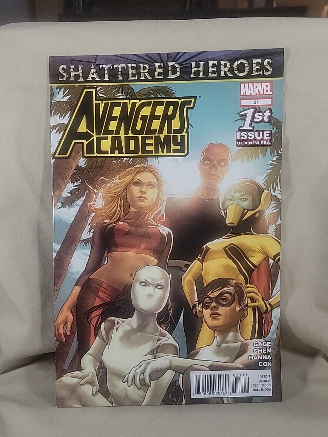 Avengers Academy #21 Newsstand Variant 1st appearance Ava Ayala White Tiger 2010