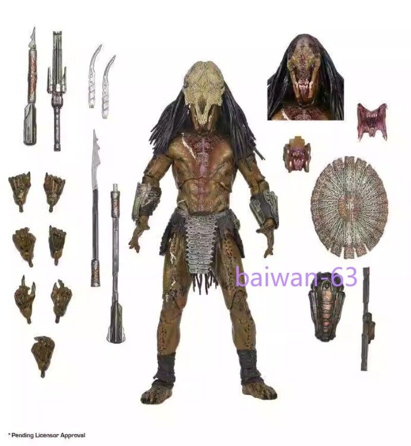 NECA Prey Ultimate Feral Predator Action Figure 1:12 Scale Official In Stock 7