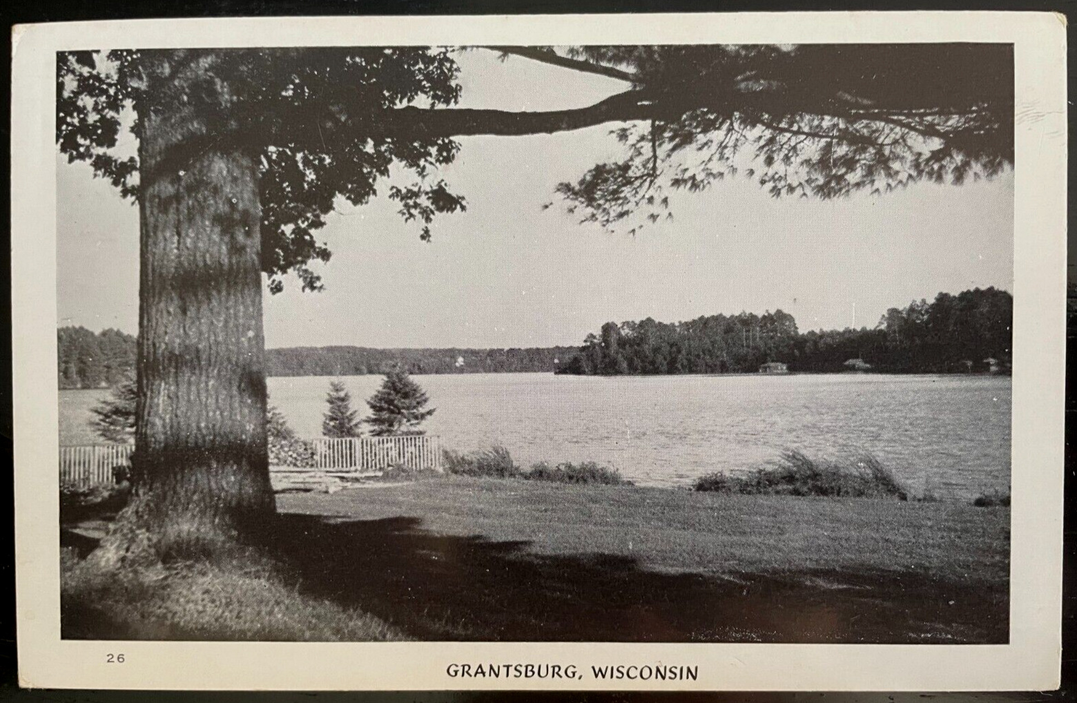 Vintage Postcard 1930-1945 Grantsburg, Wisconsin WI (RPPC)