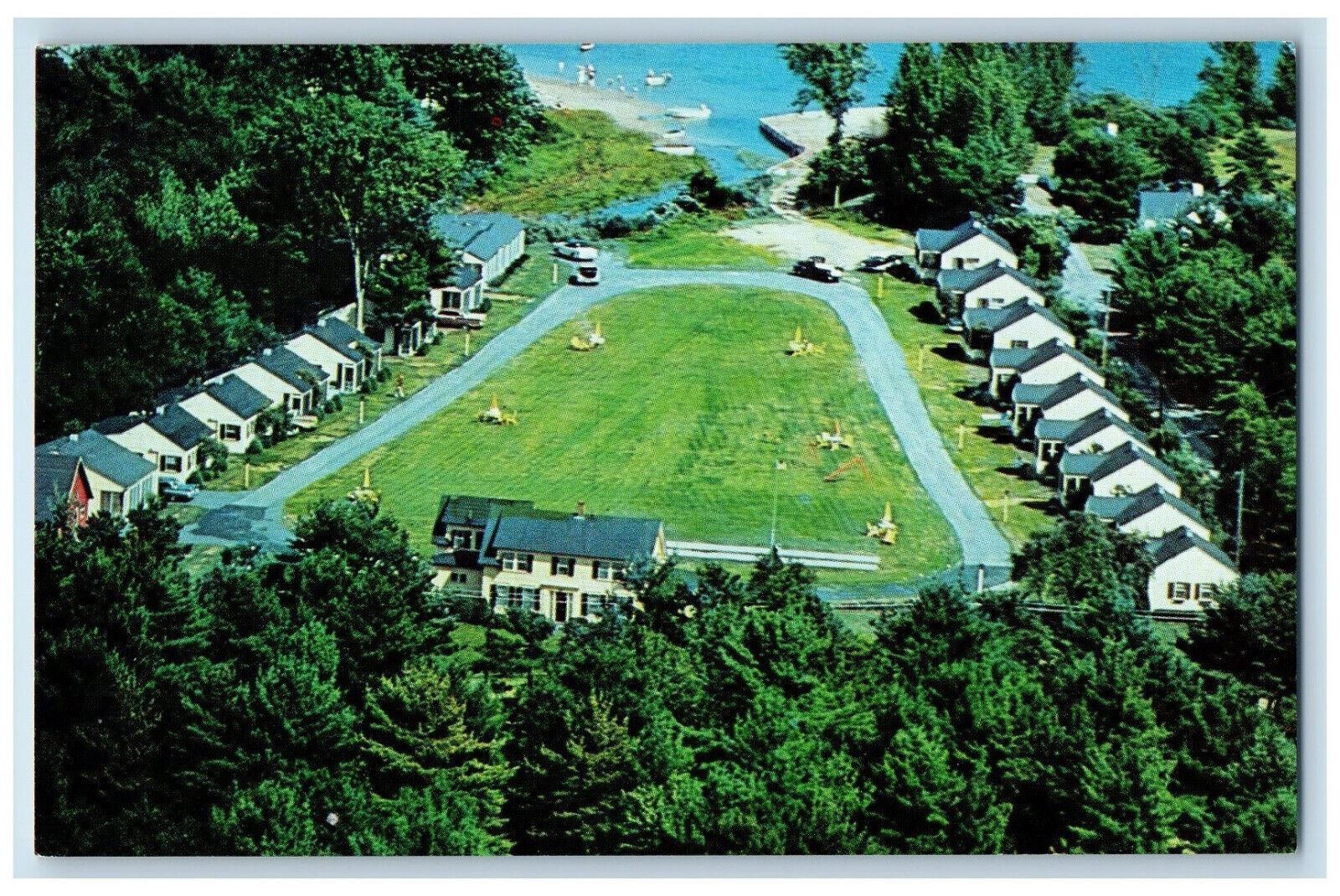 c1960\'s The East Wind Motor Lodge, Ogunquit Square, Ogunquit Maine ME Postcard