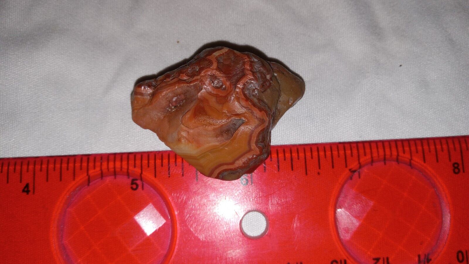 Tepee Canyon/Fairburn Agate Polished From S.D. Gemmy Size 1-5/8\