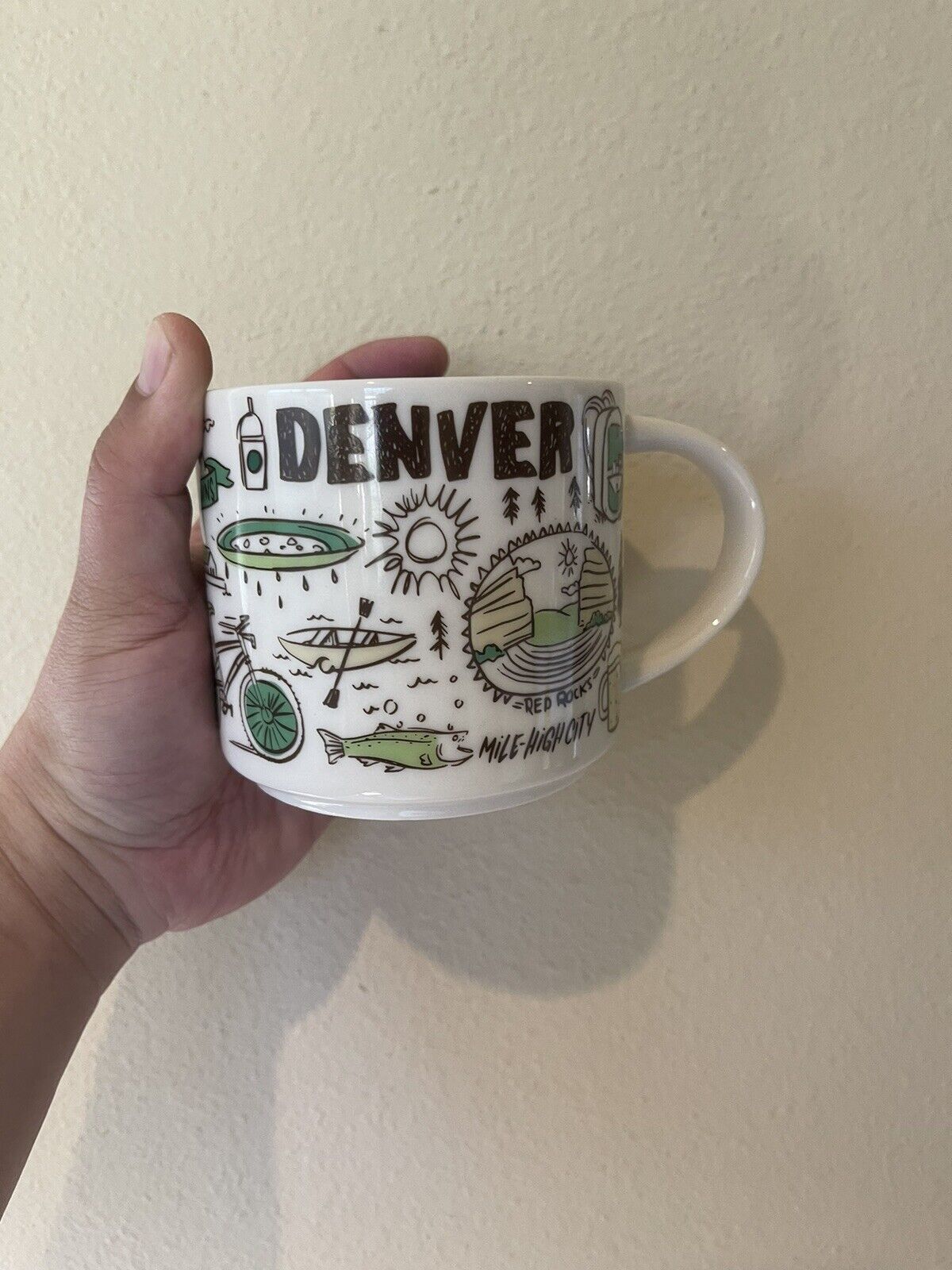 2018 Starbucks Been There Series Mug DENVER - Across the Globe Collection