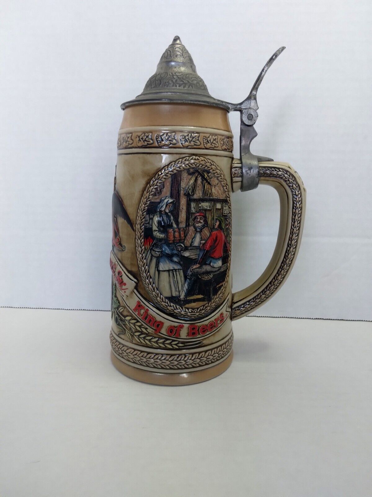 Budweiser Anheuser-Bush Inc. King Of Beers Stein 