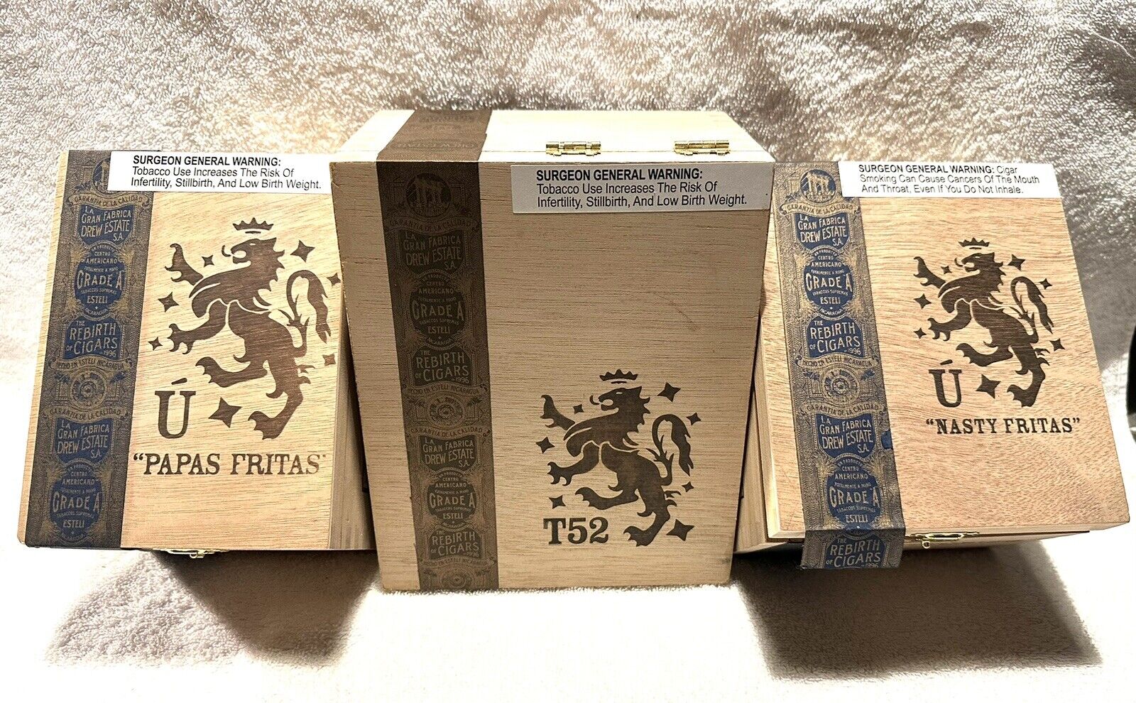 Vintage Liga Pravada Cigar Boxes