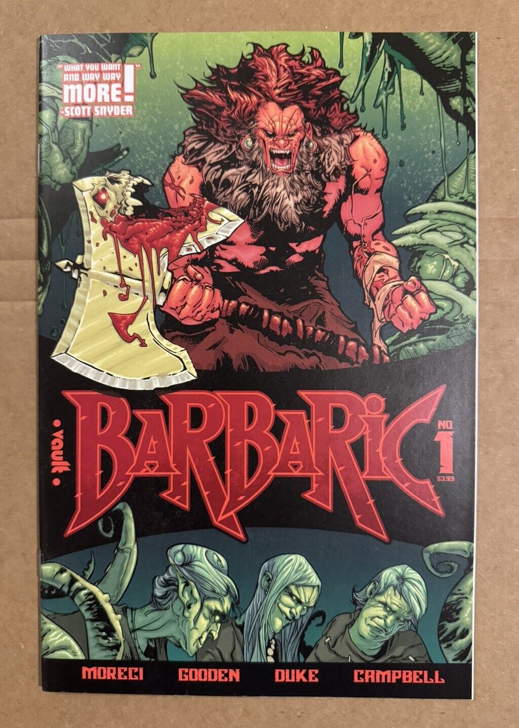 Barbaric #1 Cover A Gooden 1st Print 2021