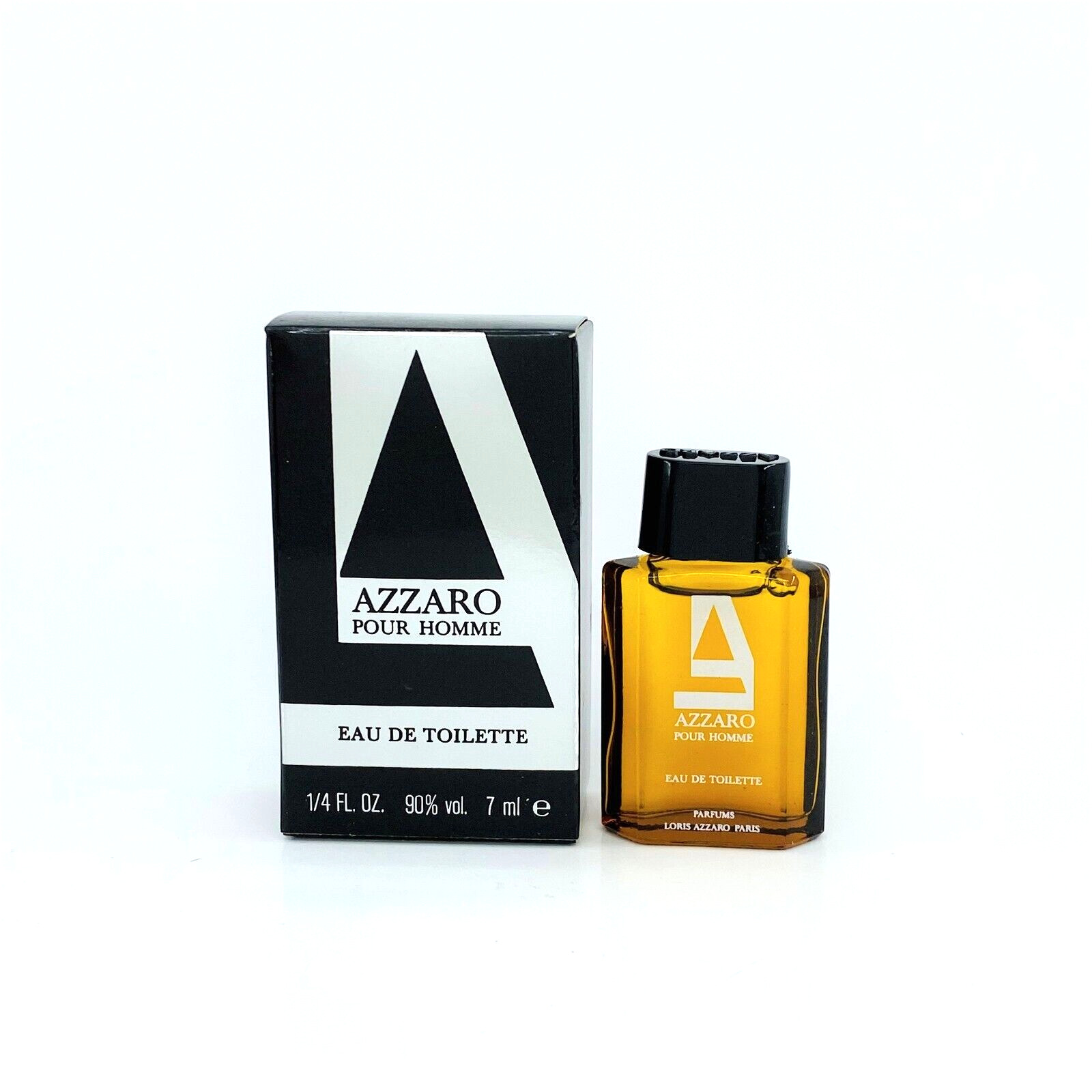 AZZARO FOR MEN Eau de toilette vintage 1/4 fl.oz. 7 ml. miniperfume new