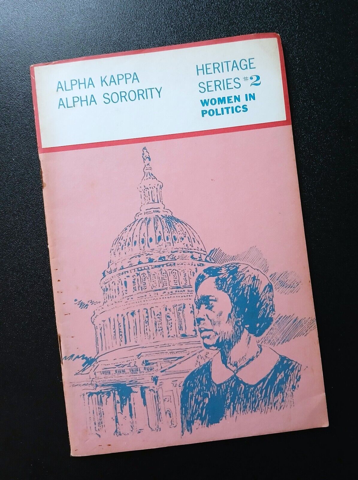 1969 Alpha Kappa Alpha Sorority AKA HERITAGE SERIES #2 Black Women in POLITICS