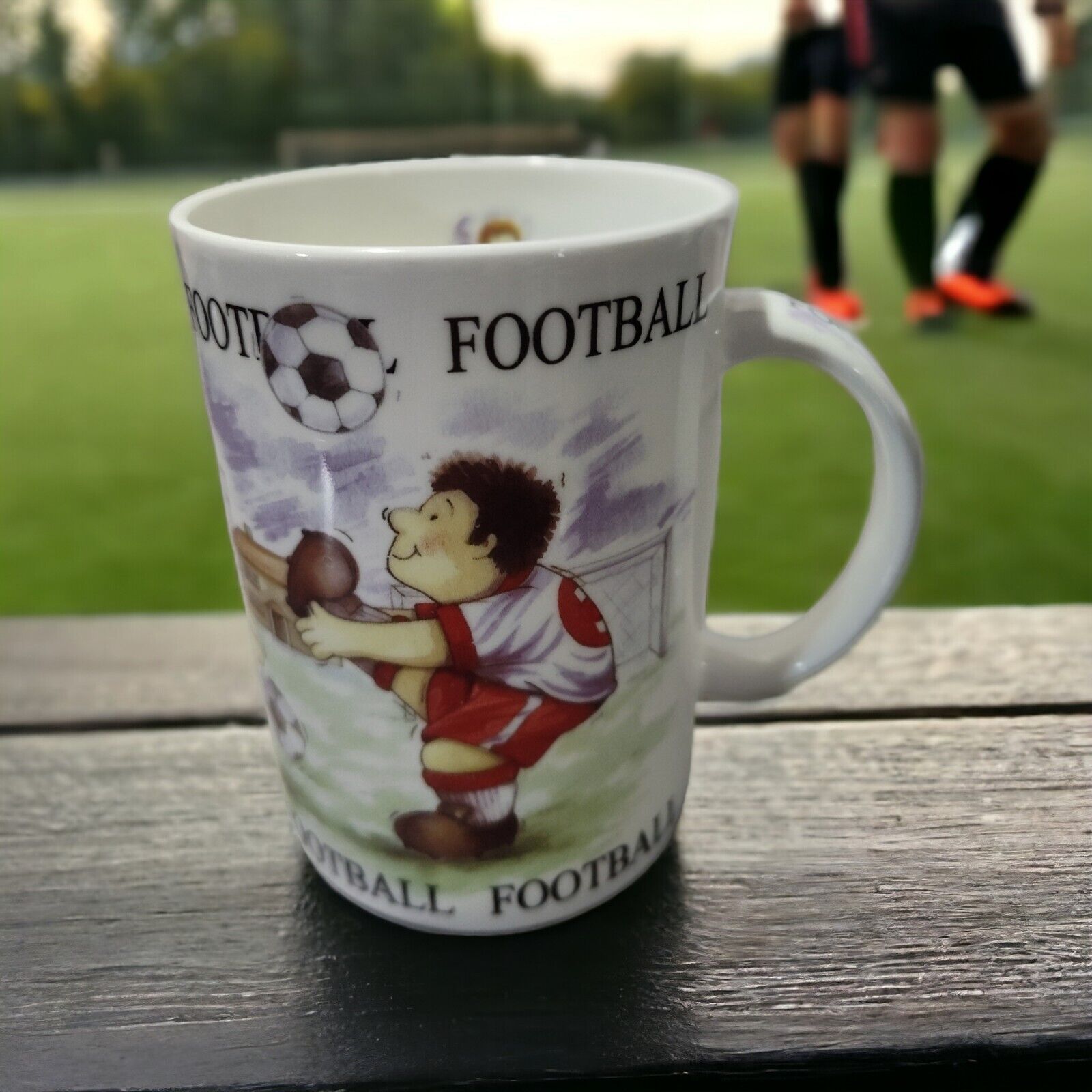 Rose of England “Football” Fine Bone China Mug England Soccer