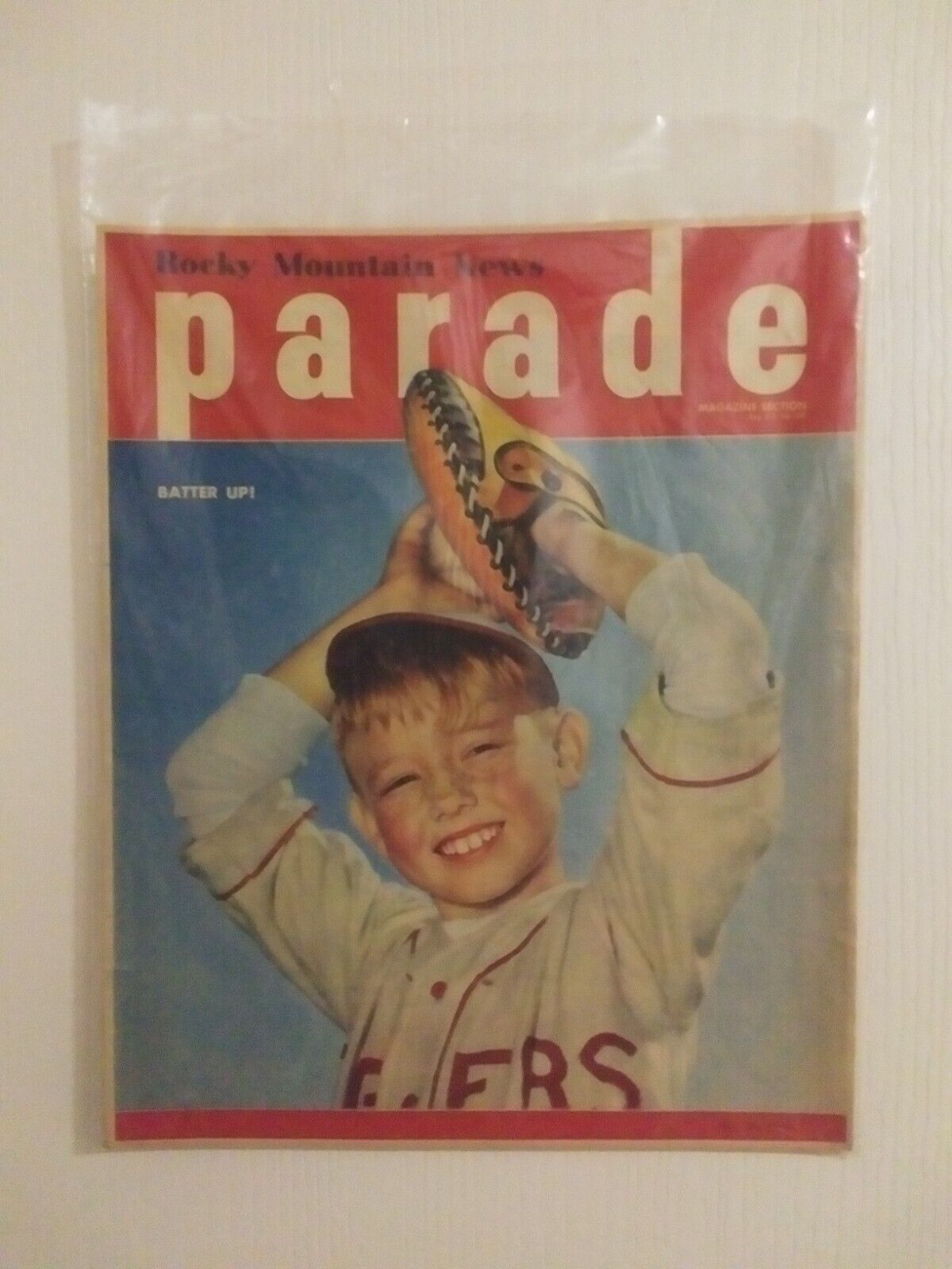 Vintage May 20, 1945 Rocky Mountain News Parade Batter Up Newspaper Magazine