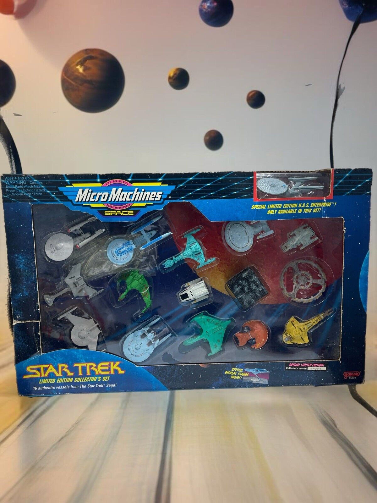 Galoob Micro Machines Star Trek Limited Edition Collector's Set From 1993