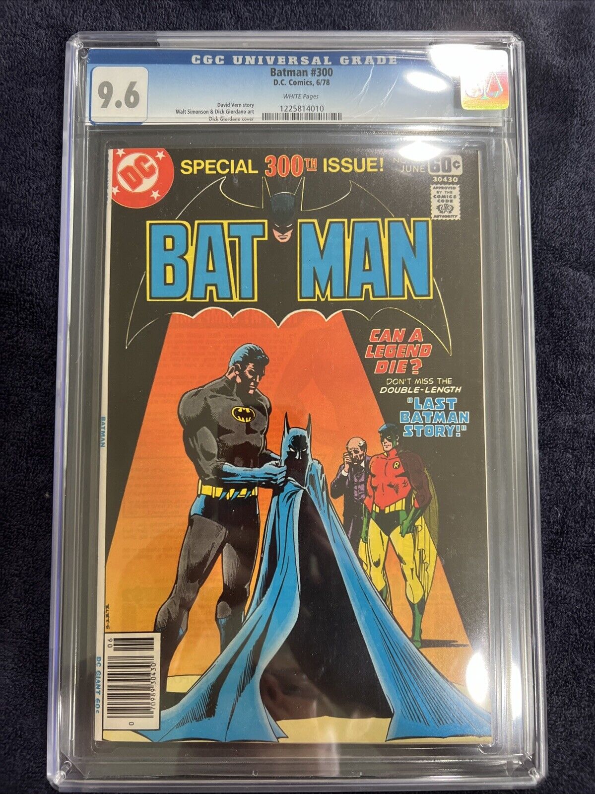 Batman 300 CGC 9.6