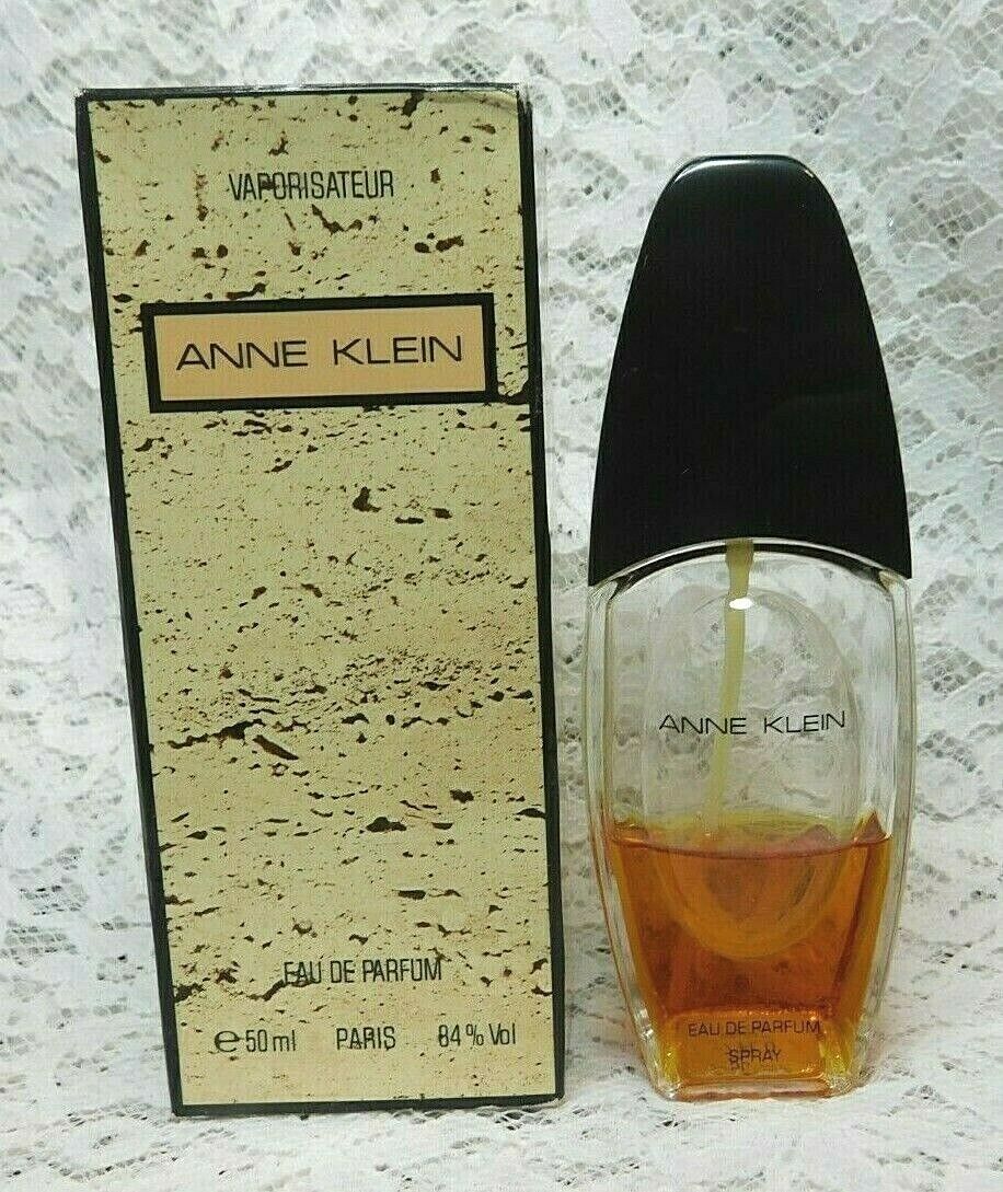 Vintage Anne Klein Eau De Parfum Spray 1.7 fl oz / 50 ml About 35% Full Parlux
